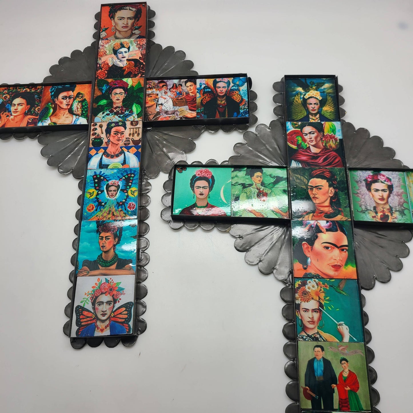 Frida Kahlo Picture Cross Large