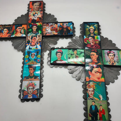 Frida Kahlo Picture Cross Large