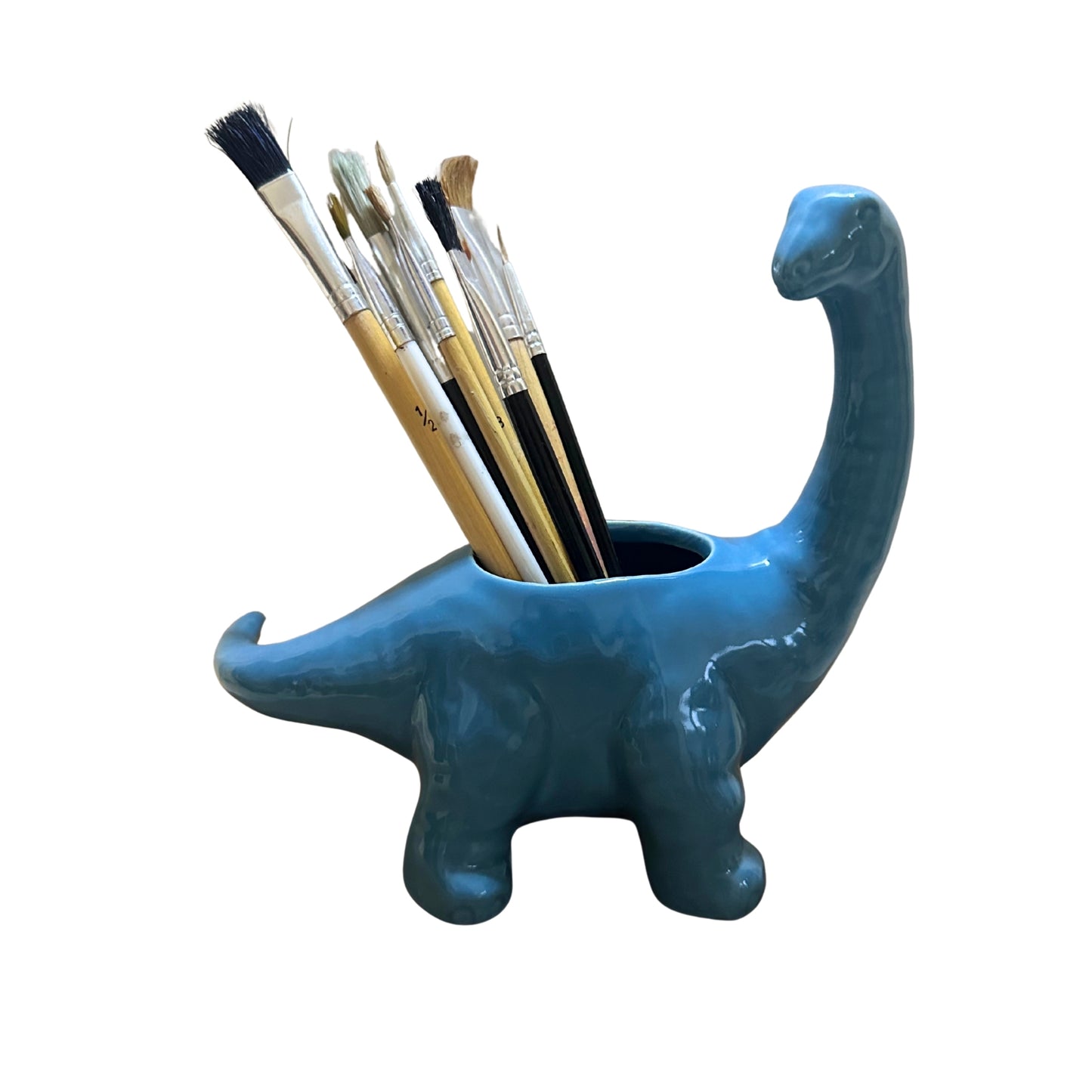 Dinosaur Planter Teal