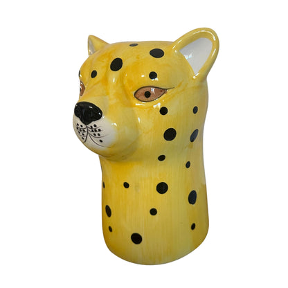 Ceramic Leopard Vase