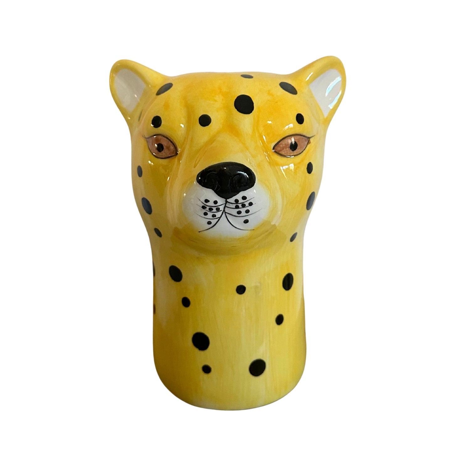 Ceramic Leopard Vase