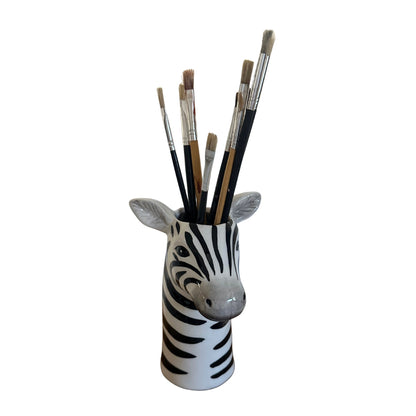 Zebra Vase
