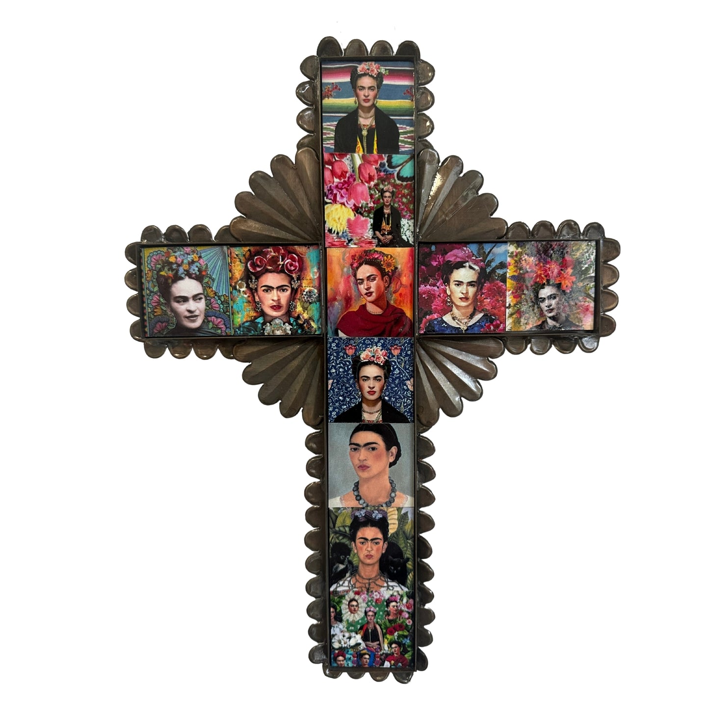 Frida Kahlo Picture Cross Large