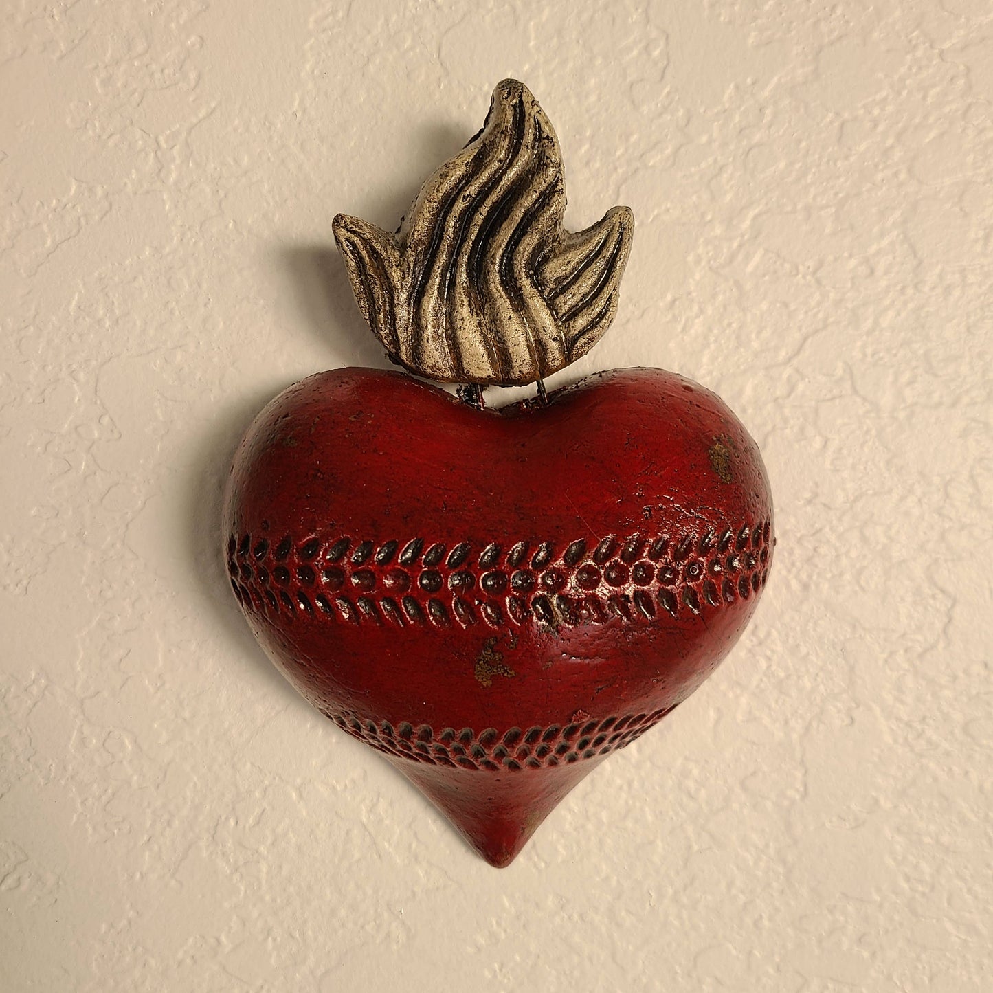 Folk Art Wall Heart