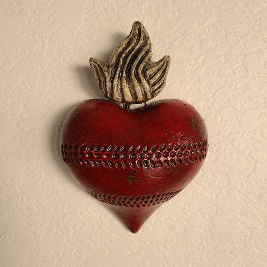 Folk Art Wall Heart