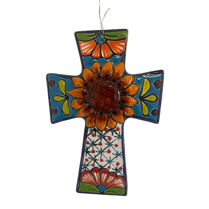 Mexican Sunflower Cross