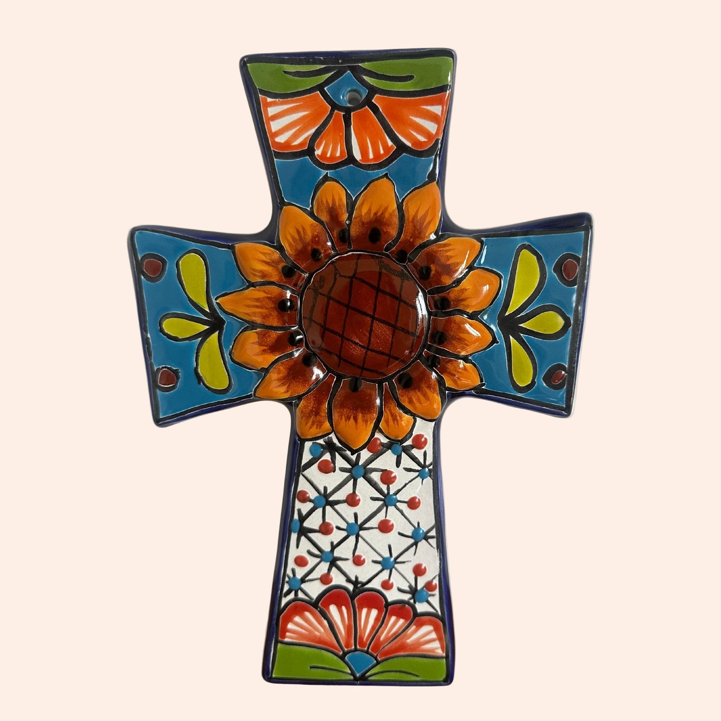 Mexican Sunflower Cross
