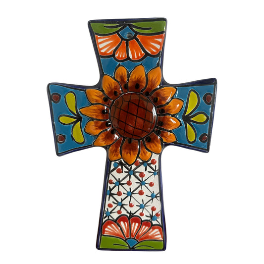 Mexican Sunflower Cross