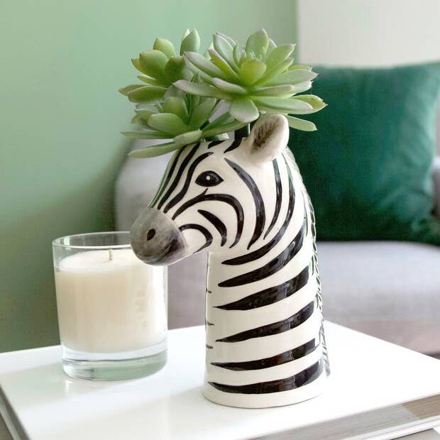 Zebra Vase