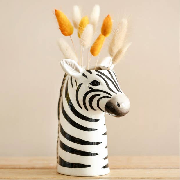 Zebra Vase