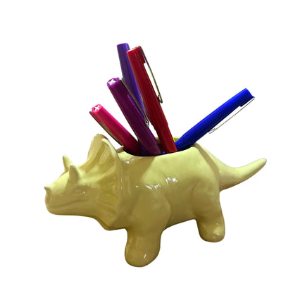 Dinosaur Planter Yellow