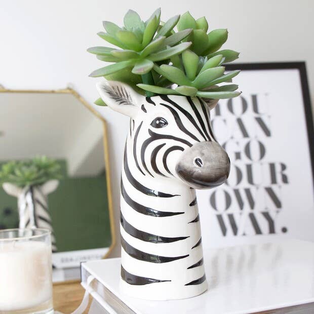 Zebra Vase
