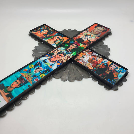 Frida Kahlo Picture Cross Large