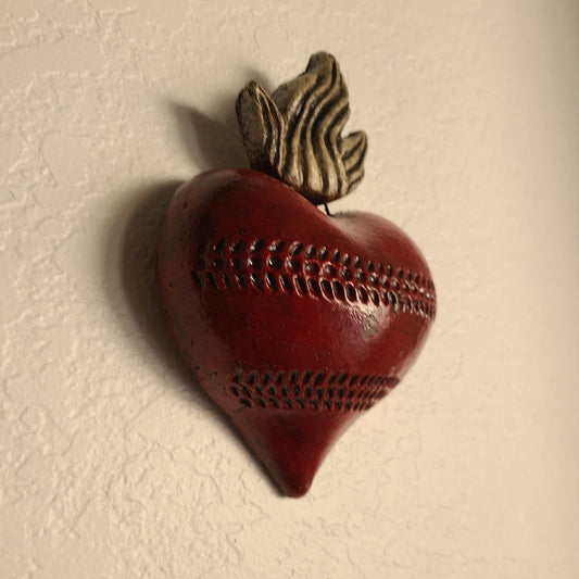 Folk Art Wall Heart