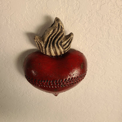 Folk Art Wall Heart